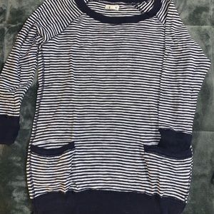 EUC!!! AERIE TUNIC STRIPED SWEATER. Sz Medium